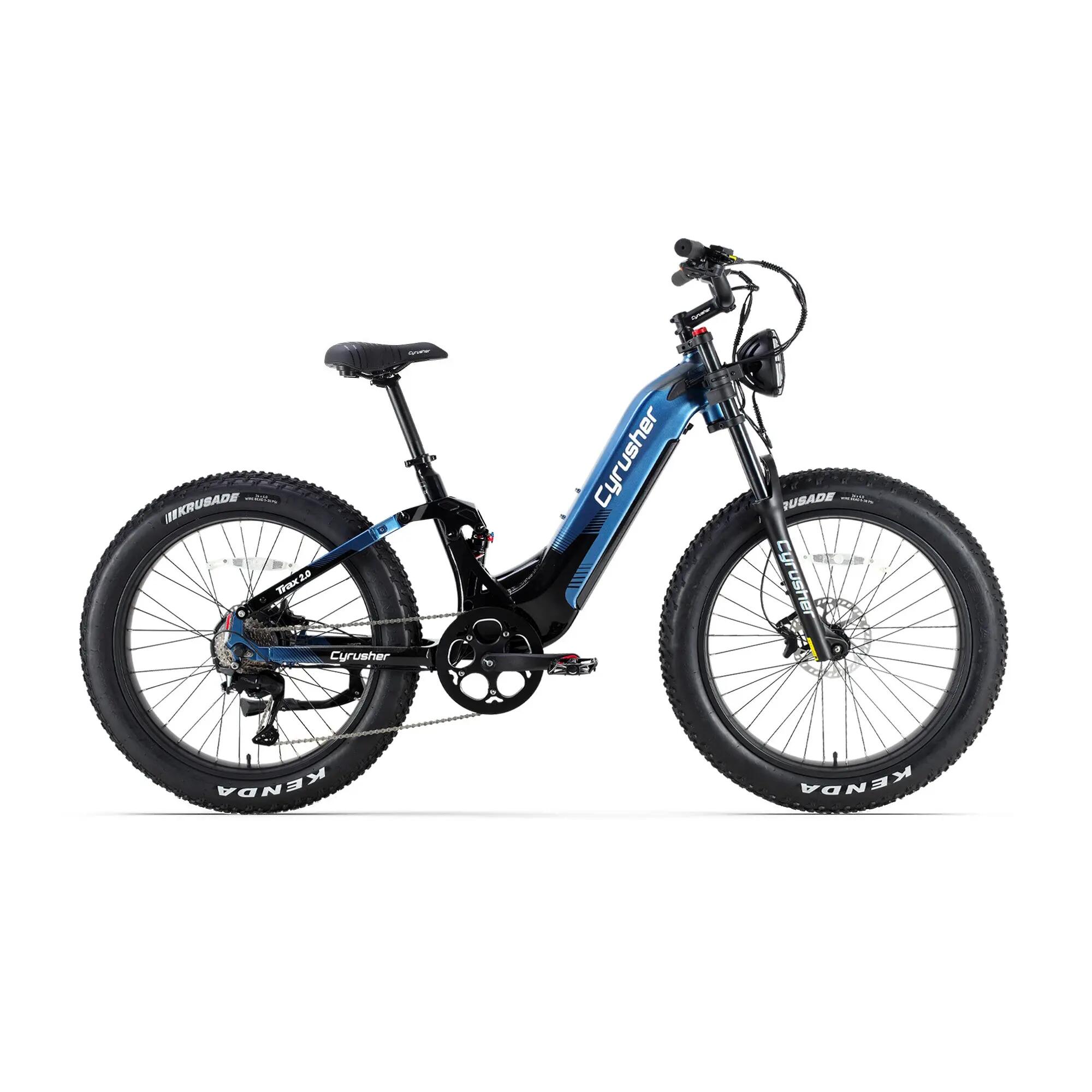 Trax 2.0 Bicicletta elettrica biammortizzata batteria 52V 20Ah 95Nm 120km 2/7