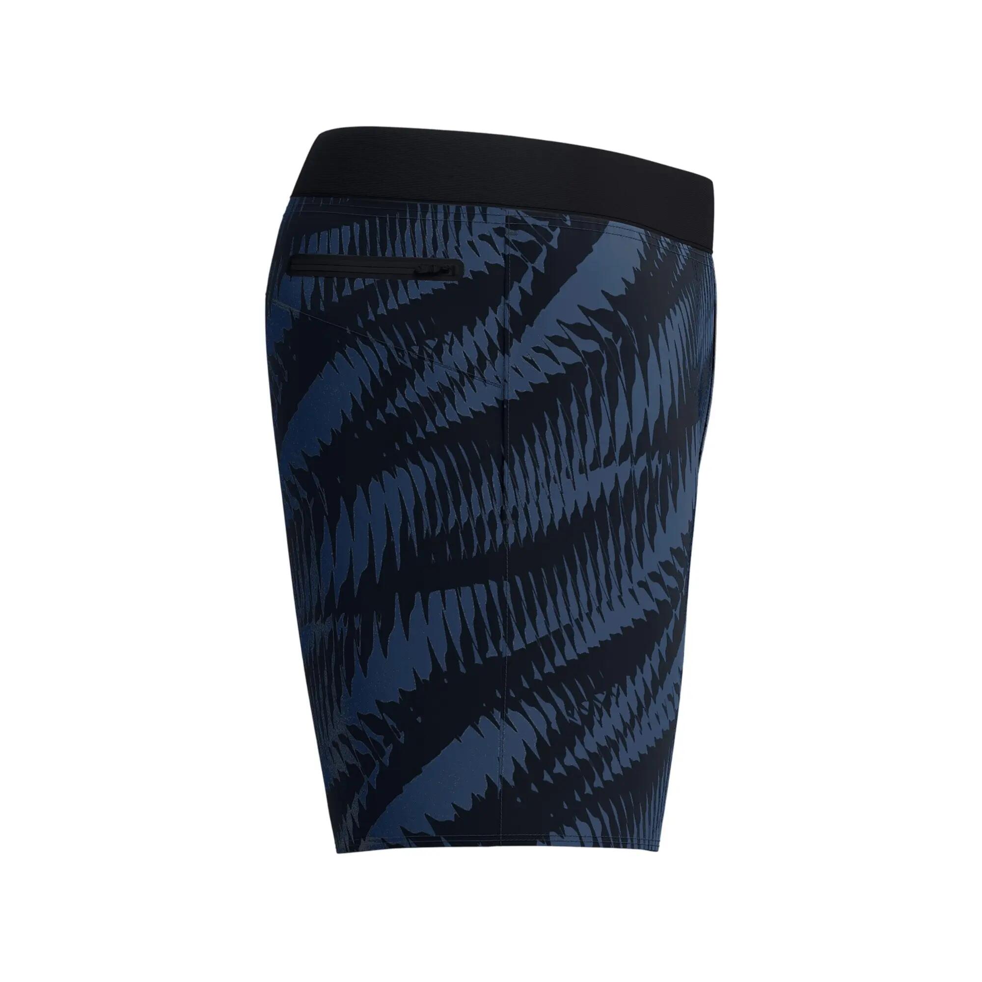 Badeshorts „Lookout Zig Zag“ Herren Schwarz/Grau 3/5