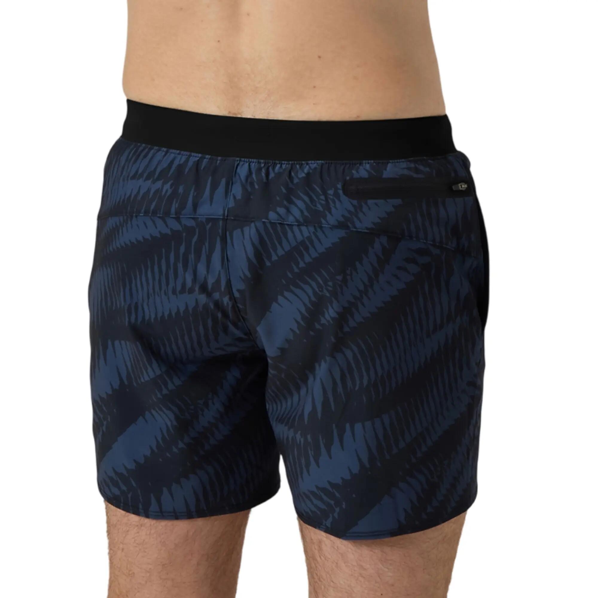 Badeshorts „Lookout Zig Zag“ Herren Schwarz/Grau 2/5