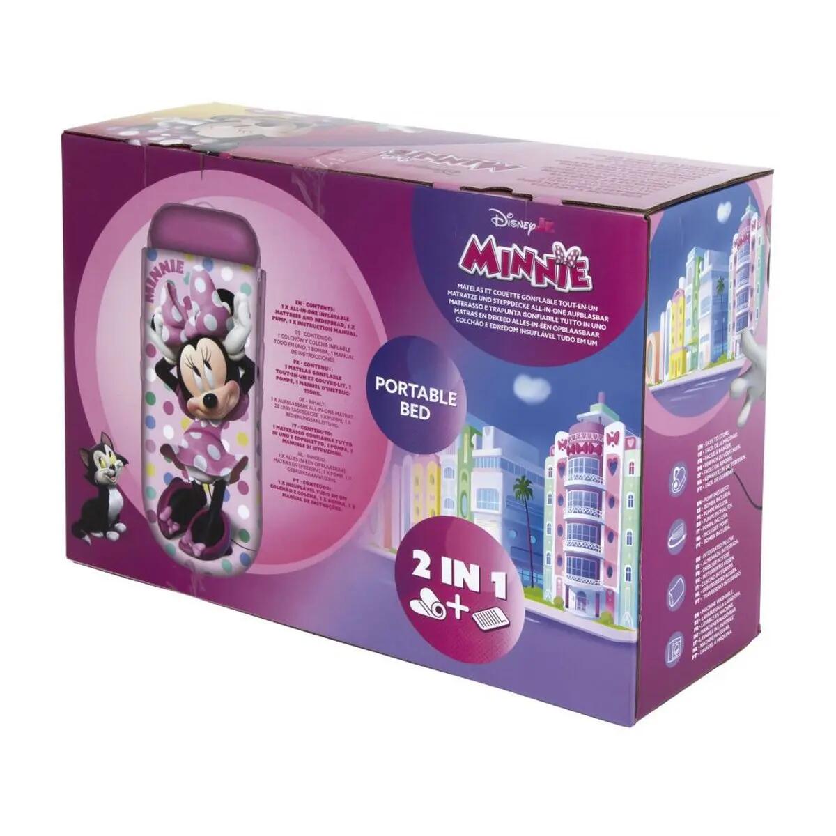 Kinder slaapzak met luchtmatras Minnie Mouse 150x62x20cm 4/5