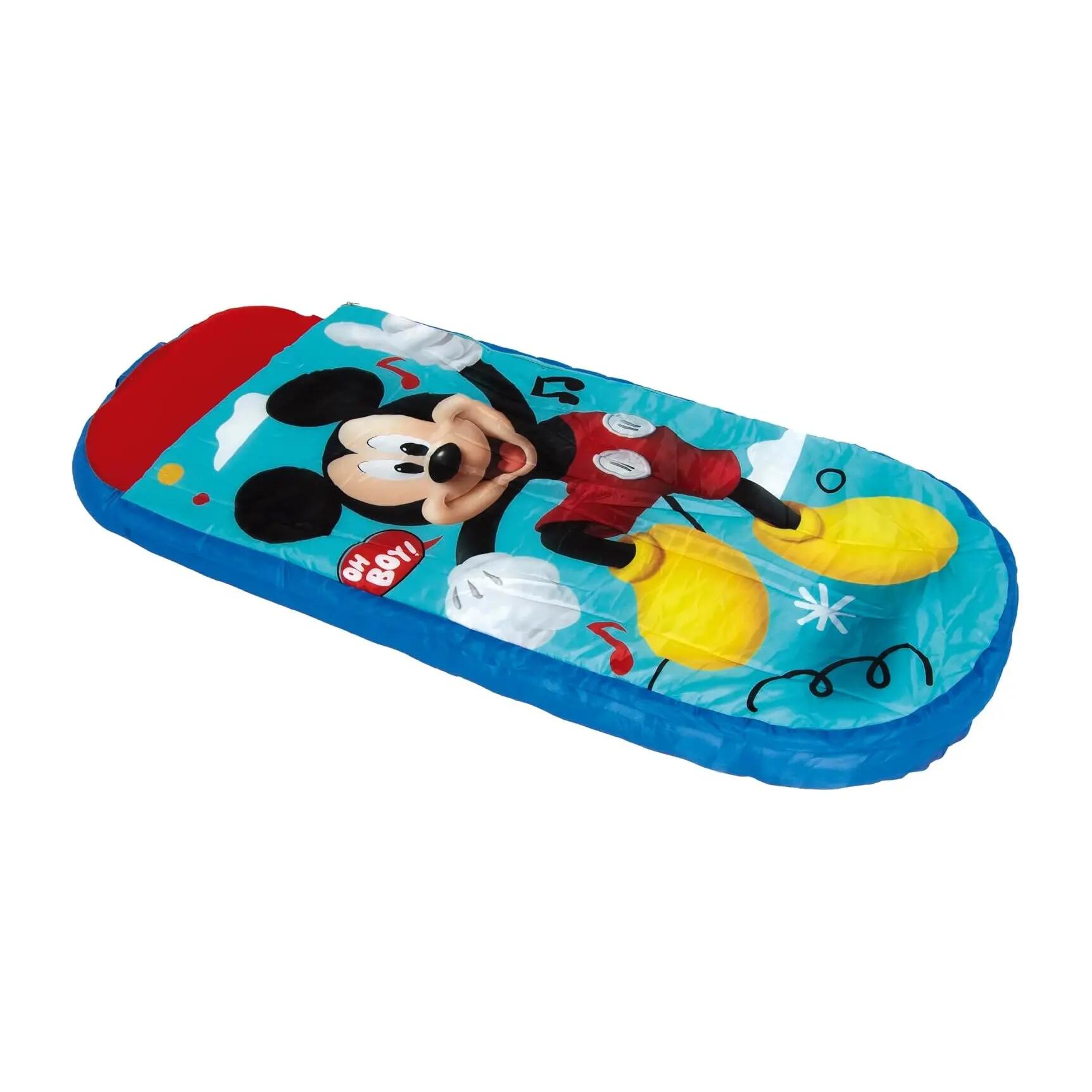 Kinderschlafsack mit Luftmatratze Mickey Mouse 150x62x20cm 2/5