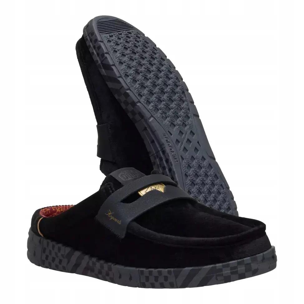 HeyDude Męskie Buty Mokasyny Wsuwane Welurowe Wally Slip Hogwarts Loafer 41 3/6