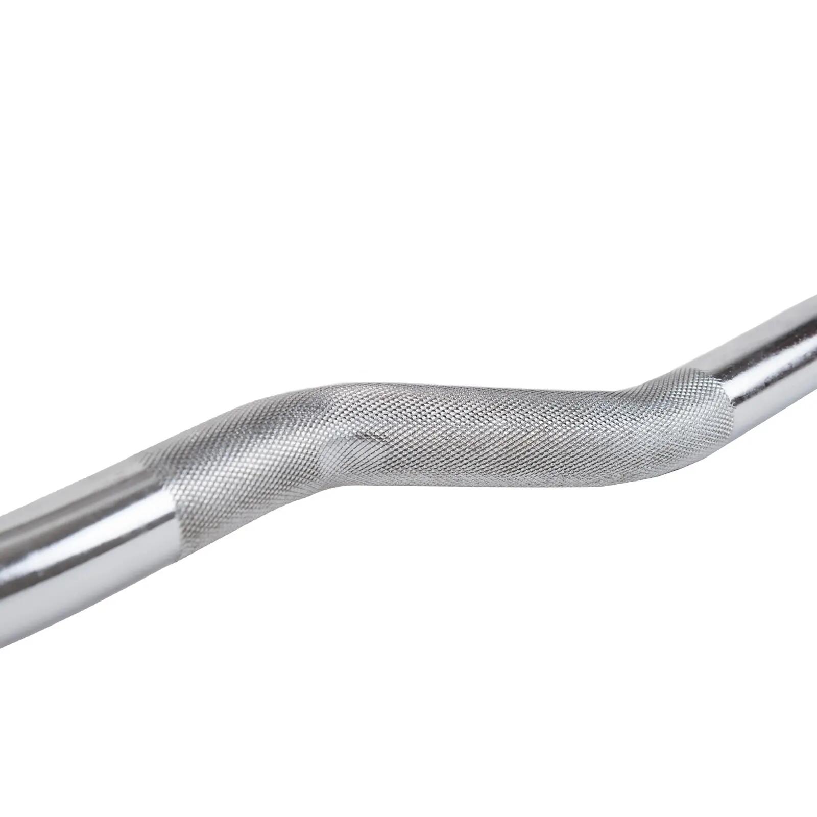 Barre curl - Musculation - Acier 30 mm 120 cm 2/4