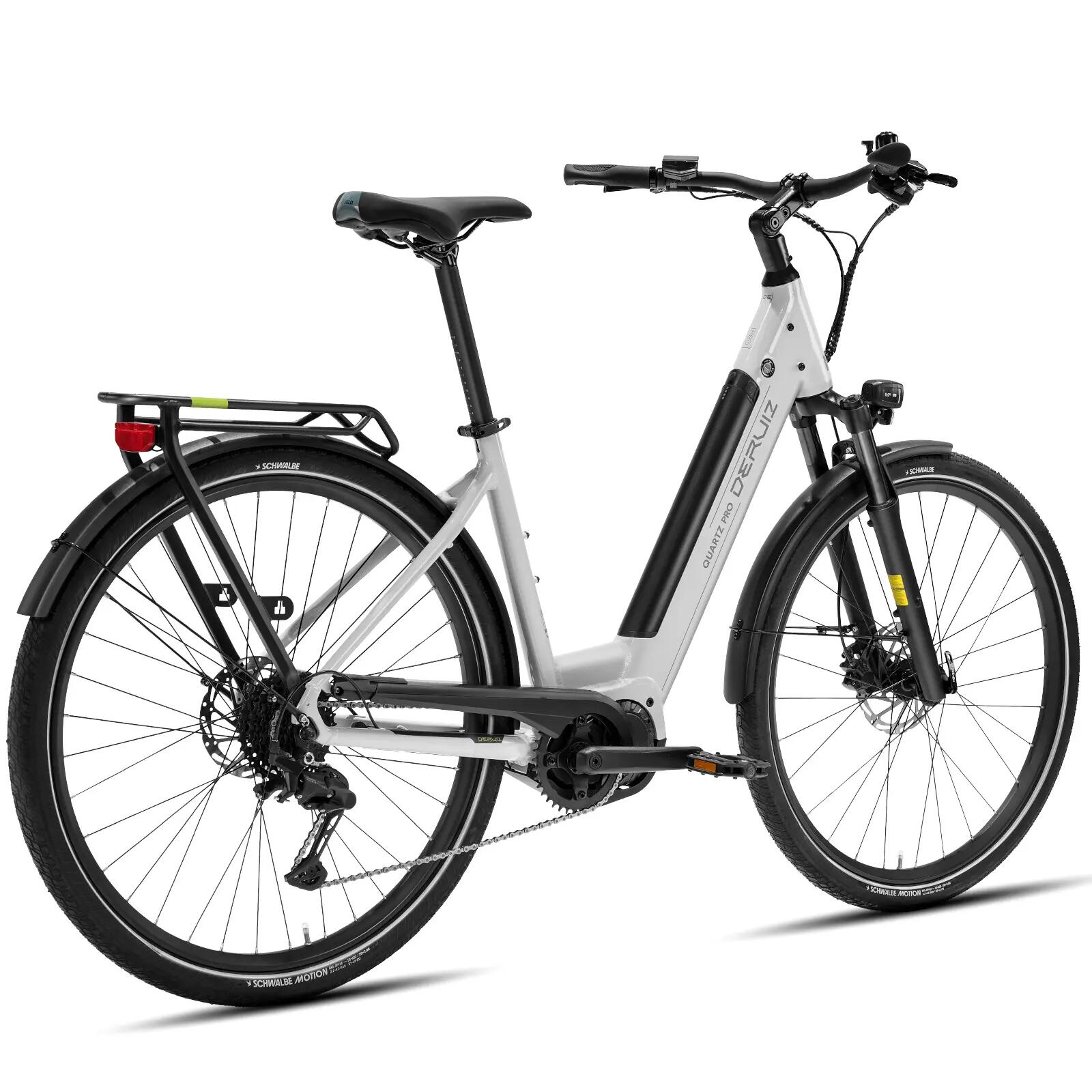 Quartz Pro E-Bike 28” Middenmotor 48V 100 Nm, 161 km – Shimano 9 Versnellingen 4/11