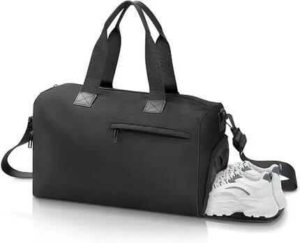 Sac de sport 22L rose avec compartiment à chaussures, sac de voyage multif