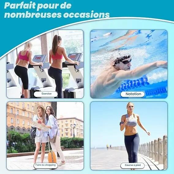 Sac de sport 22L rose avec compartiment à chaussures, sac de voyage multif 7/7