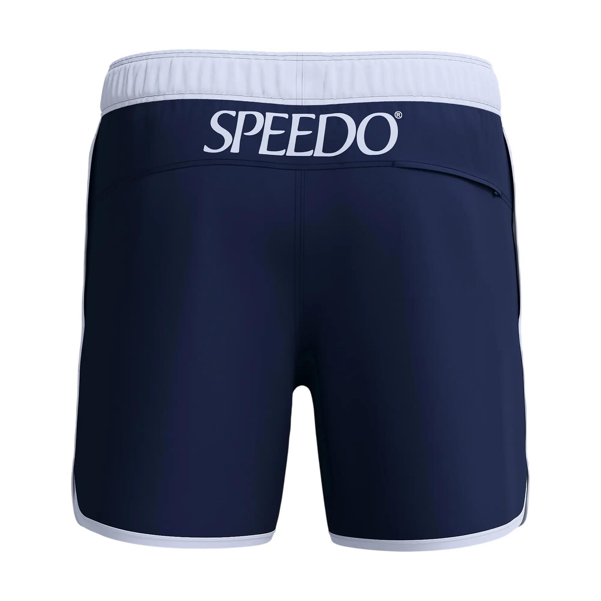Short De Bain À Taille Contrastée Et Élastiquée Motif/style Logo VOLLEY Homme 3/7