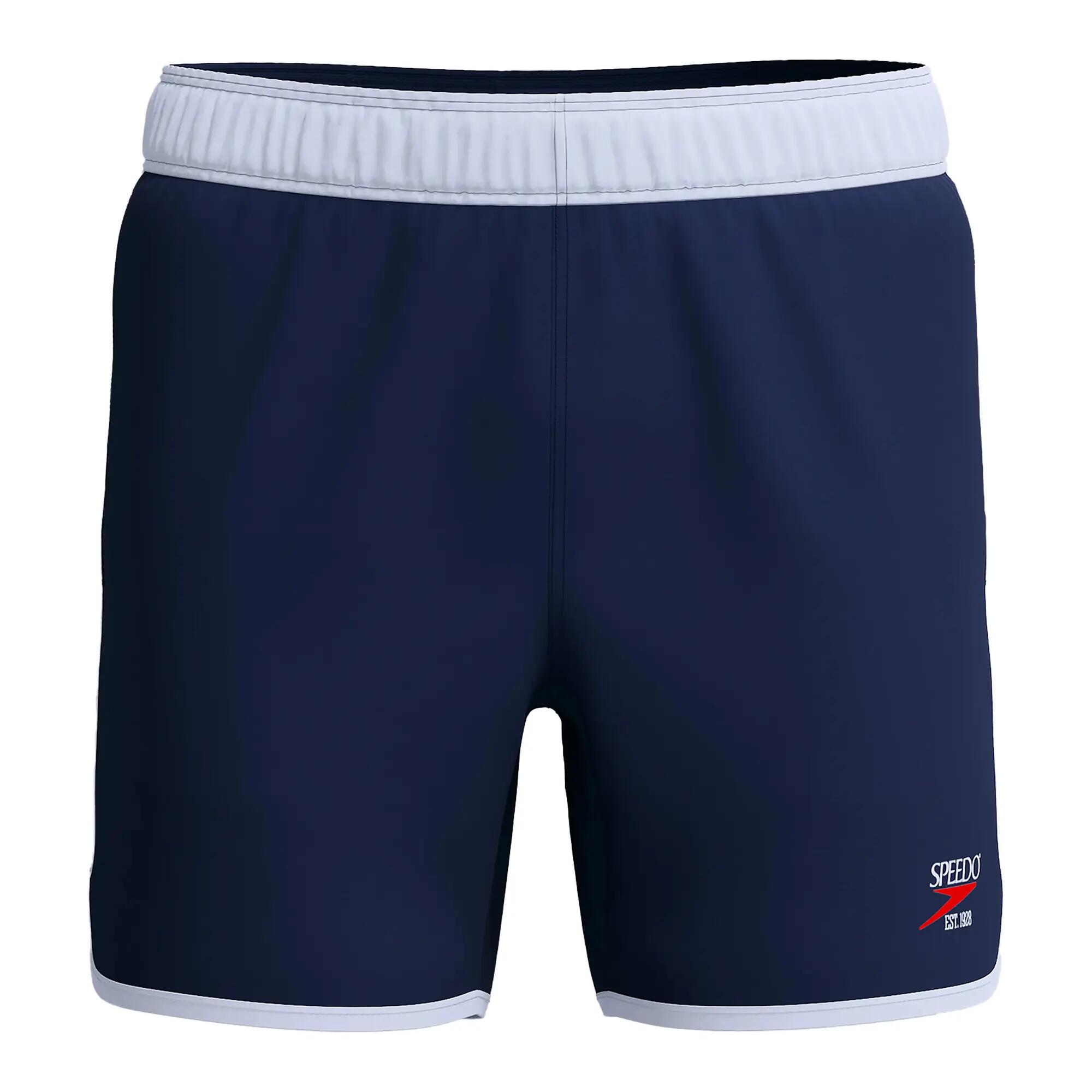 Short De Bain À Taille Contrastée Et Élastiquée Motif/style Logo VOLLEY Homme 2/7