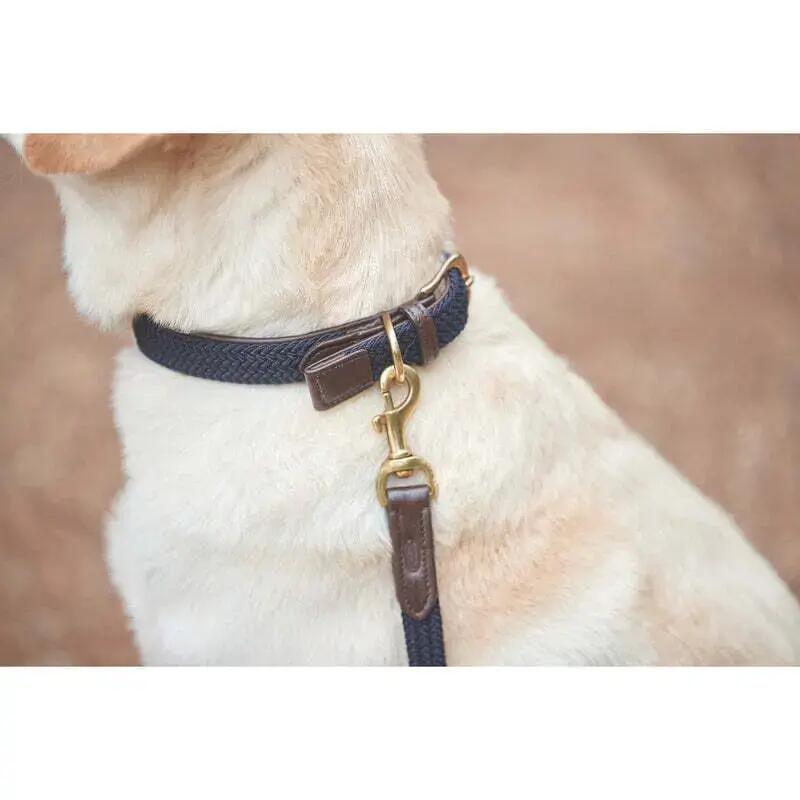 Gevlochten leren halsband Weatherbeeta 2/2