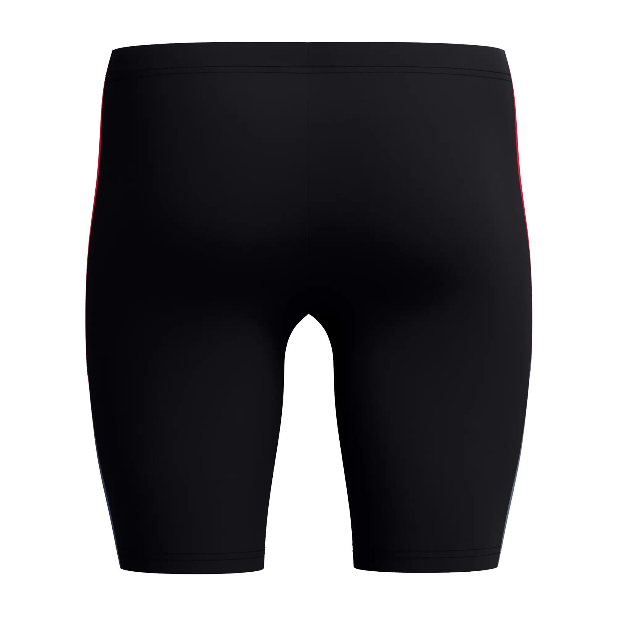 Jammer De Natation Motif/style Blocs De Couleurs Homme (Noir / Rouge) 3/5