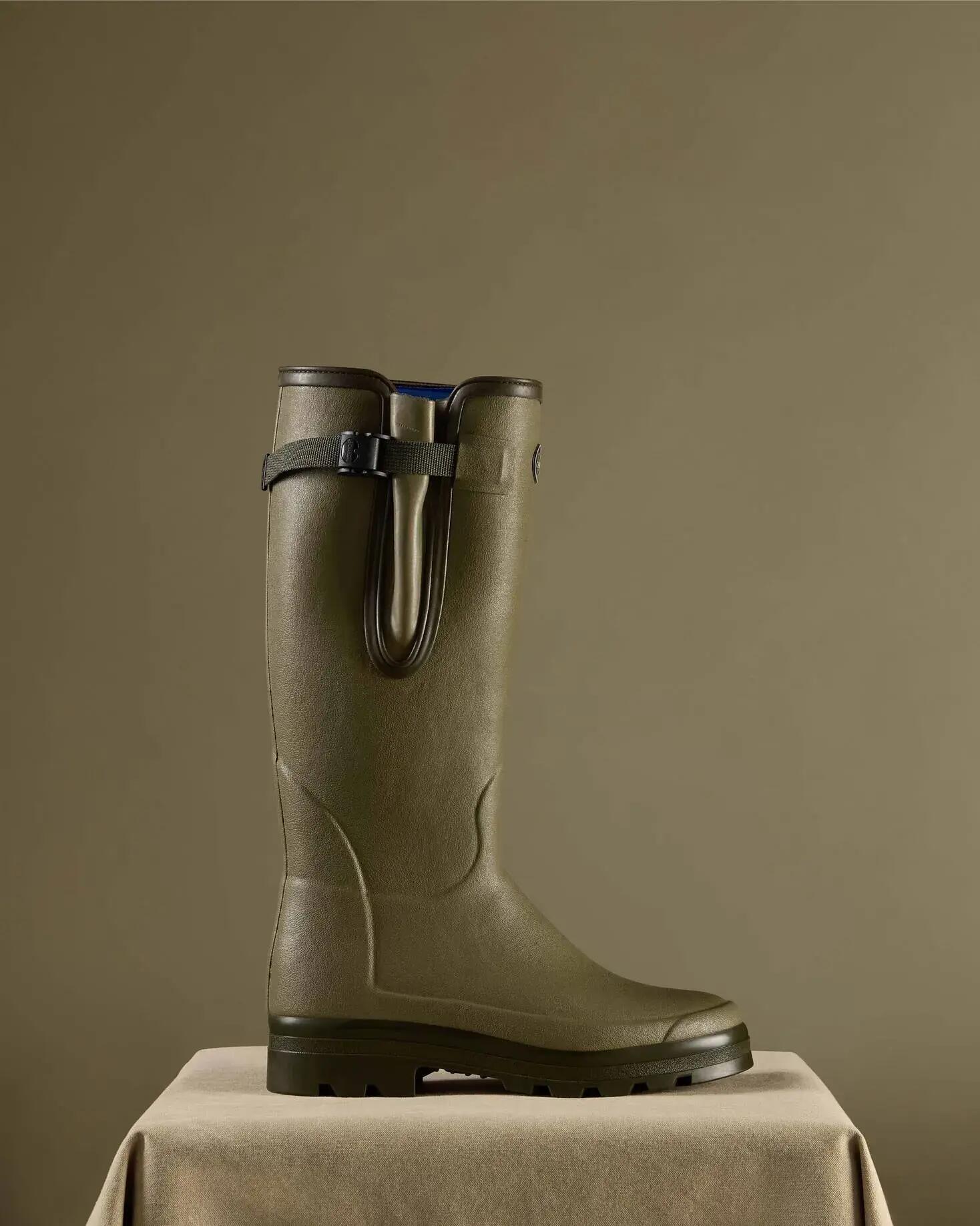 Bottes Vierzonord Le Chameau Doublées Néoprène Vert Vierzon 6/6