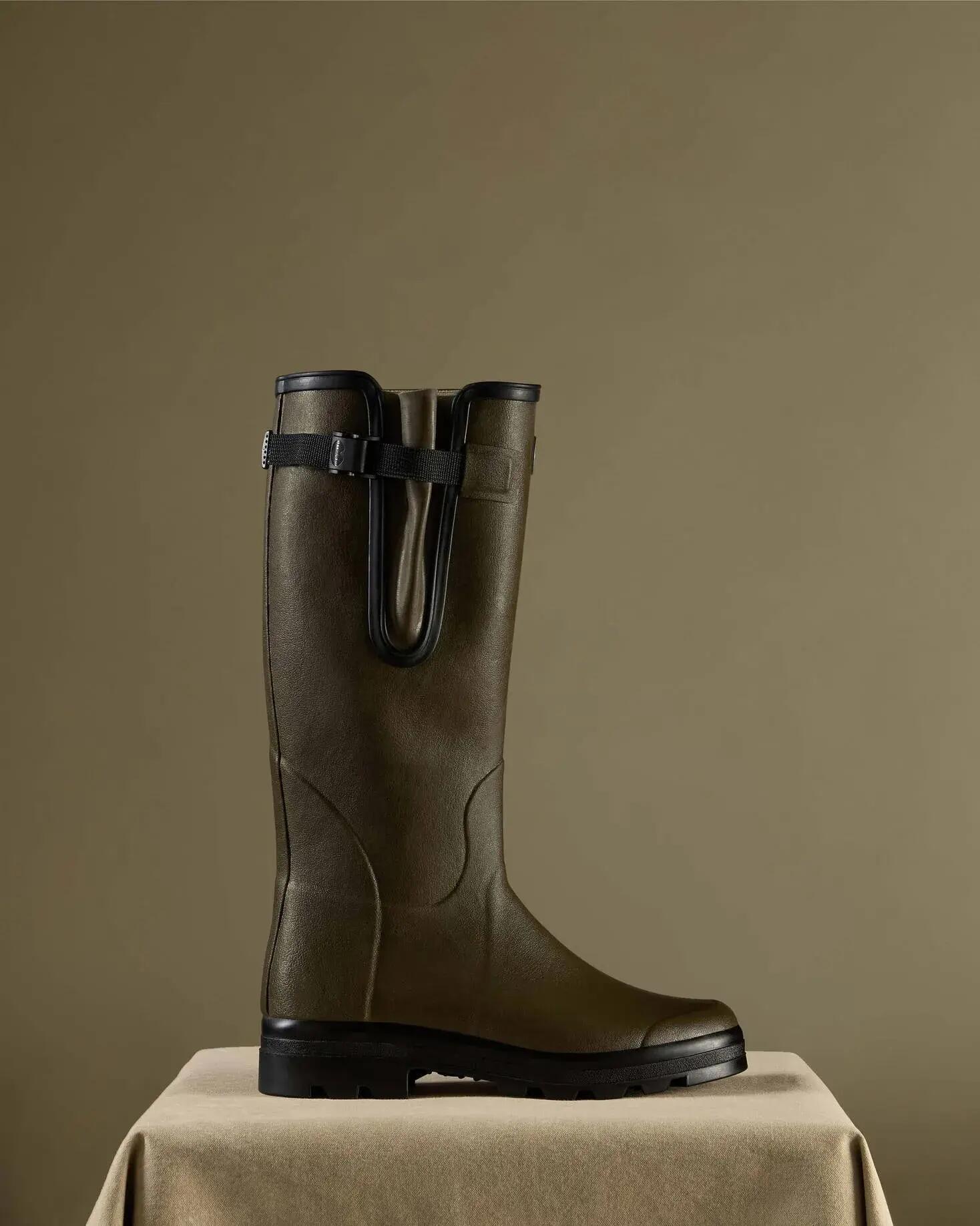 Bottes Vierzon Le Chameau Doublées Jersey Vert Chameau 5/5