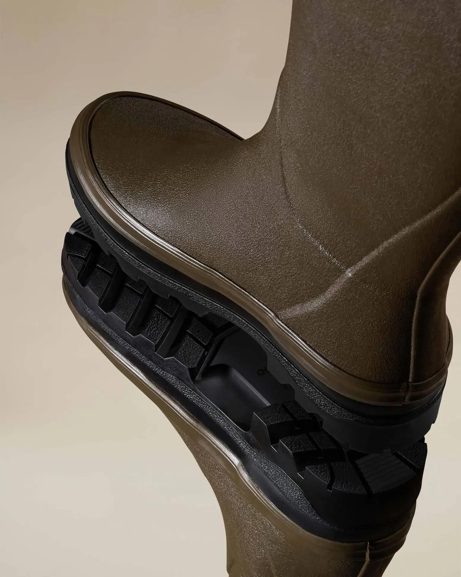 Bottes Giverny Femme Le Chameau Doublées Jersey Vert Chameau 3/6