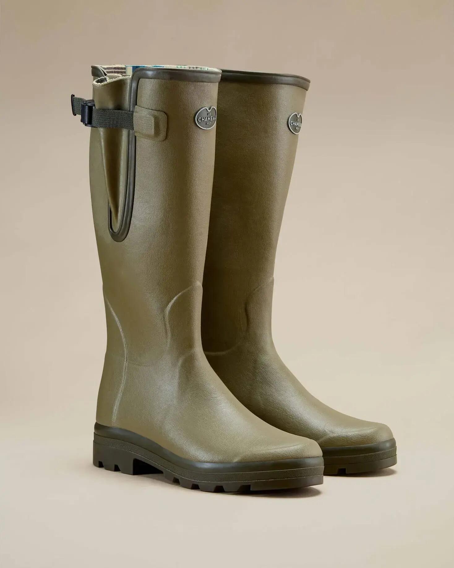 Bottes Vierzon Le Chameau Doublées Jersey Vert Vierzon 2/6