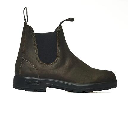 Blundstone dark olive suede leather 1615 38