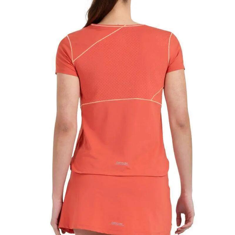 CAMISETA BULLPADEL ALBALA 500 POMELO MUJER M 4/7