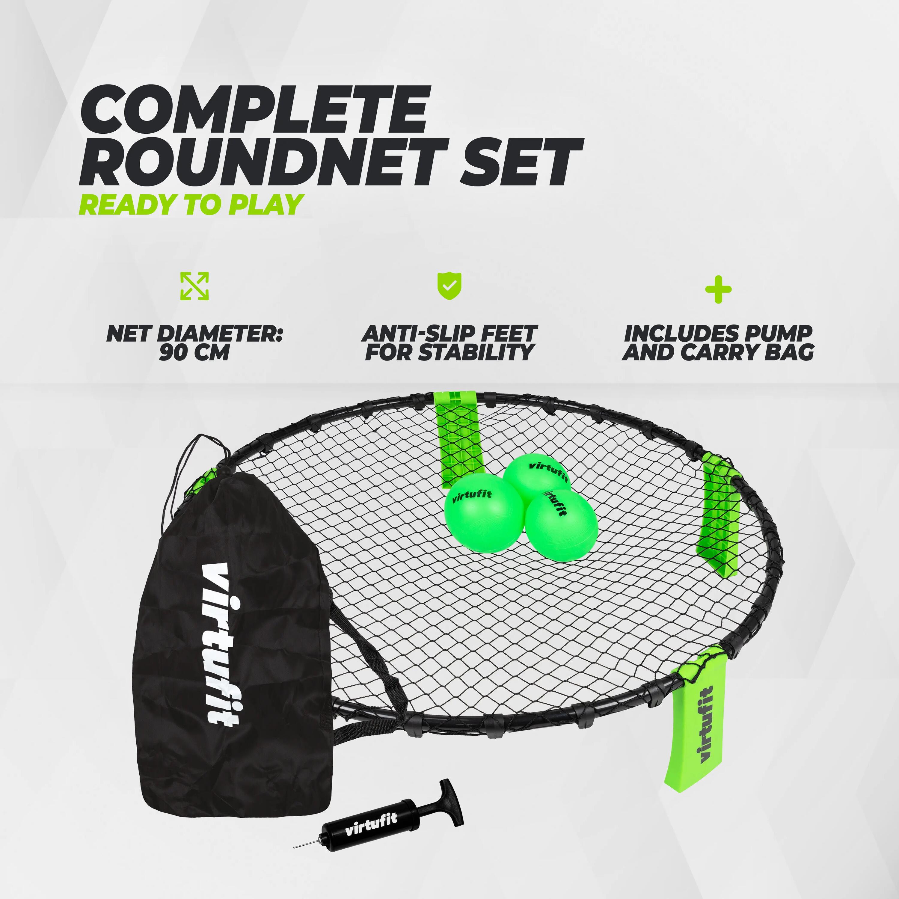 Roundnet Pro - RN90 - Avec 3 balles et sac de rangement 10/10