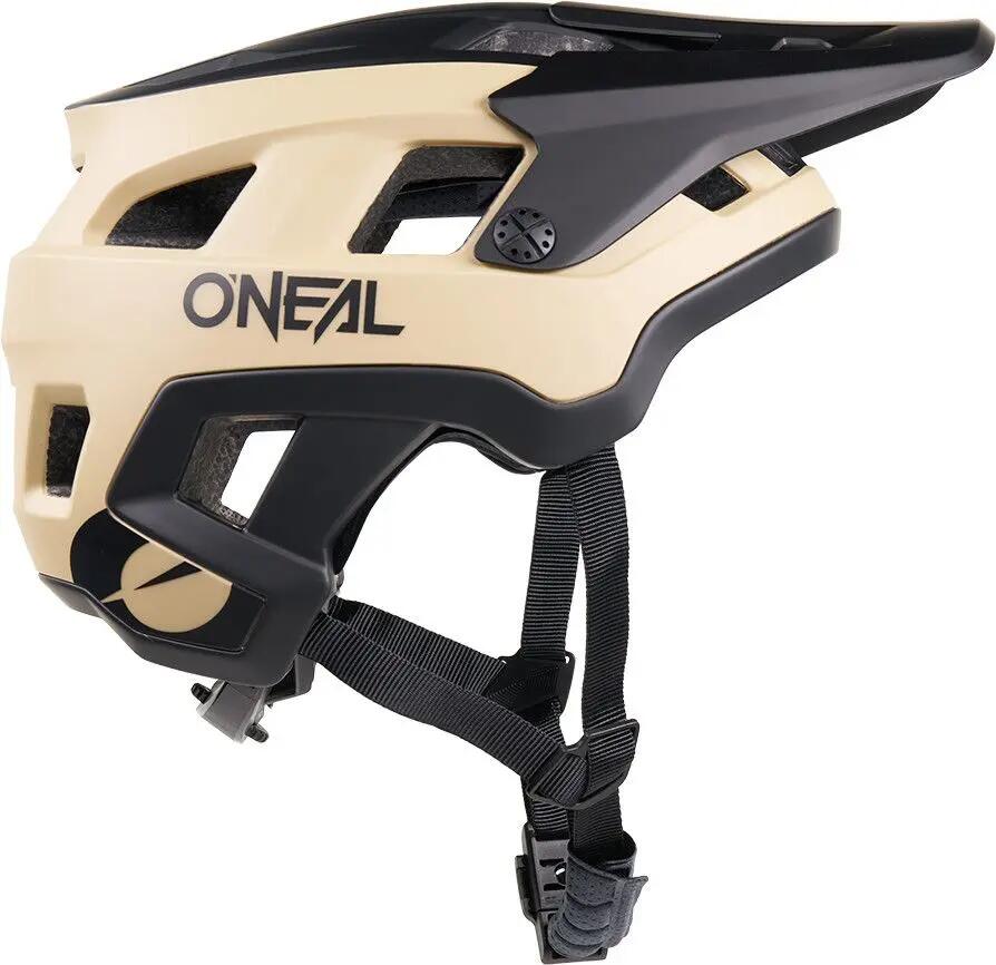 Casco da MTB O'neal Defender beige/nero 4/5