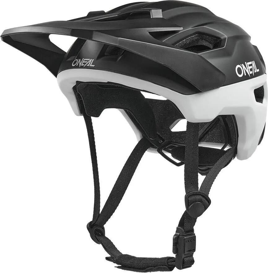 Casco da MTB O'neal Trailfinder Evo Solid Nero/Bianco 4/5