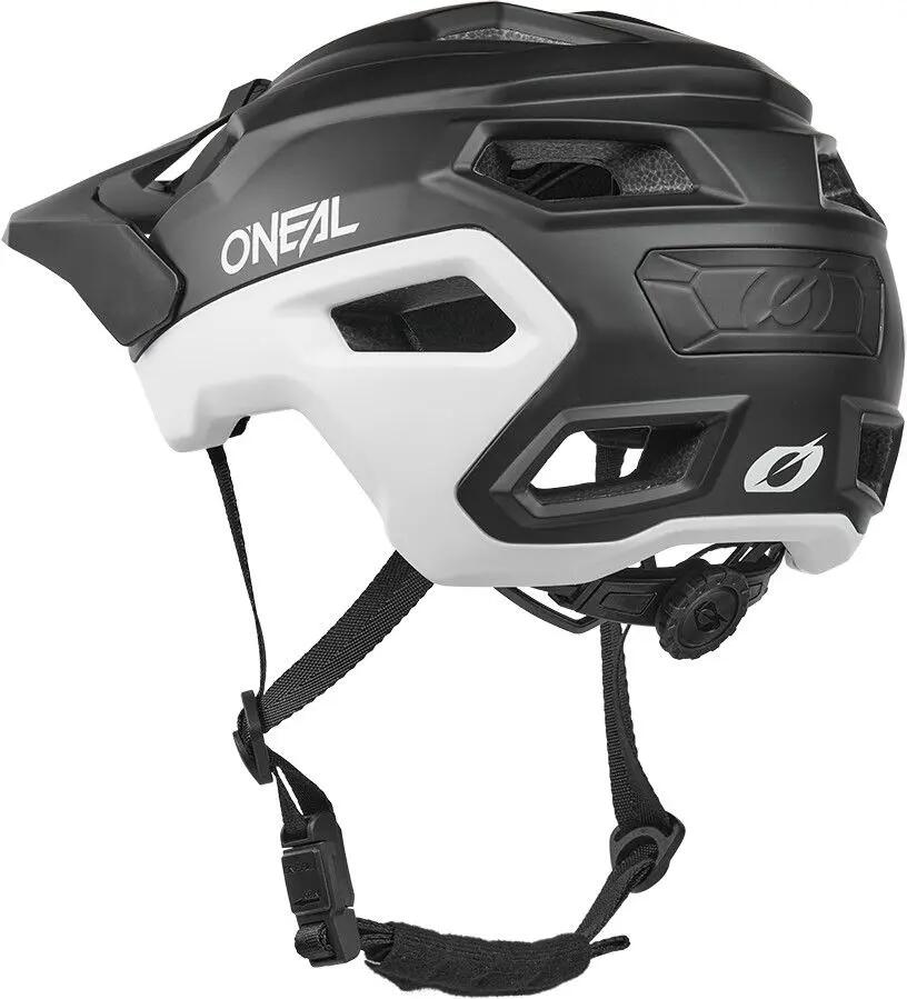 Casco da MTB O'neal Trailfinder Evo Solid Nero/Bianco 3/5