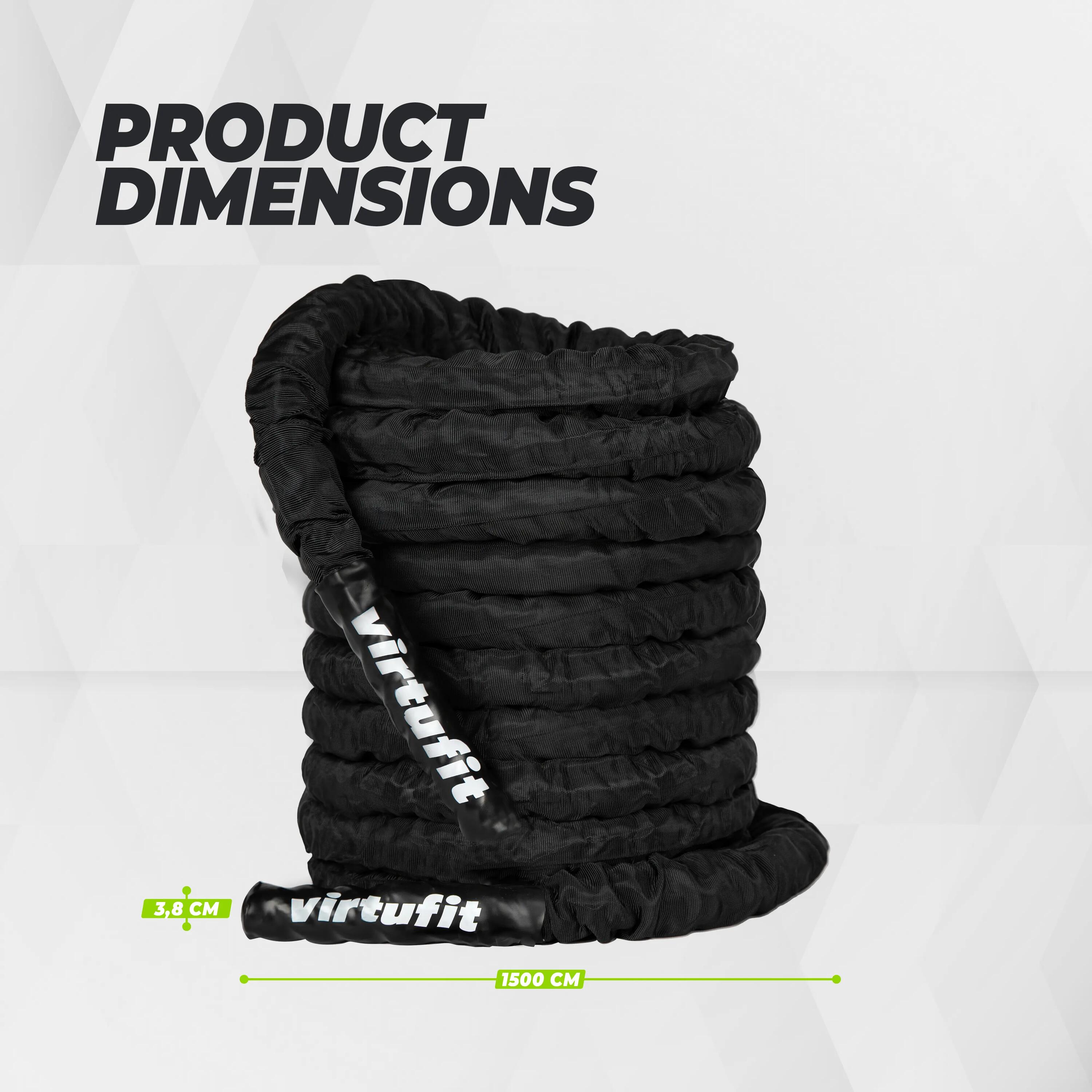 Battle Rope - Fitness Rope Pro - 15 m 8/9