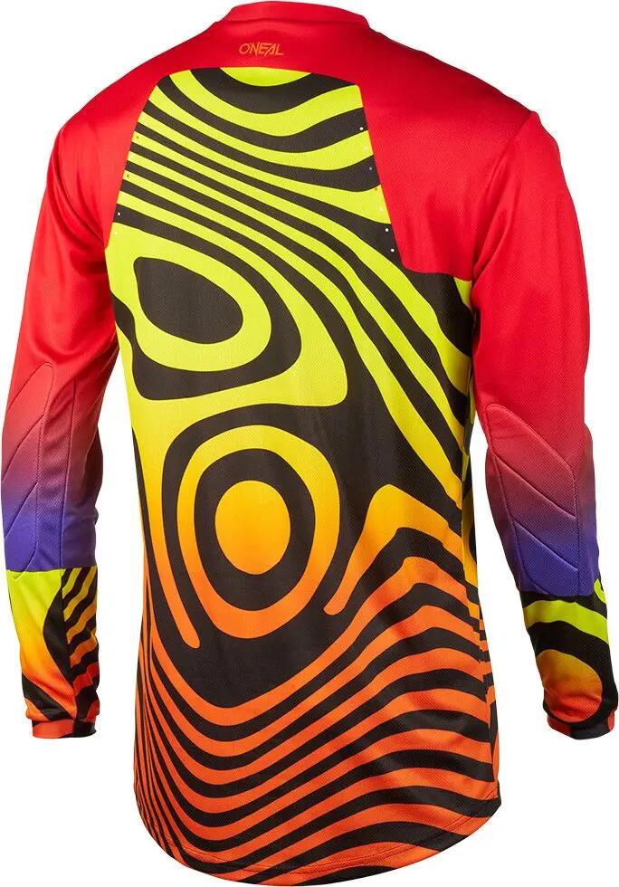 O'neal Element Nova Langarm-Trikot für Kinder, rot 2/2