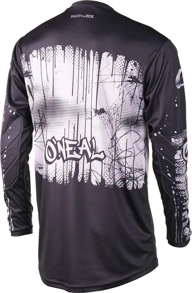 O'neal Element Rancid Langarm-Trikot Schwarz/Grau für Kinder 2/2