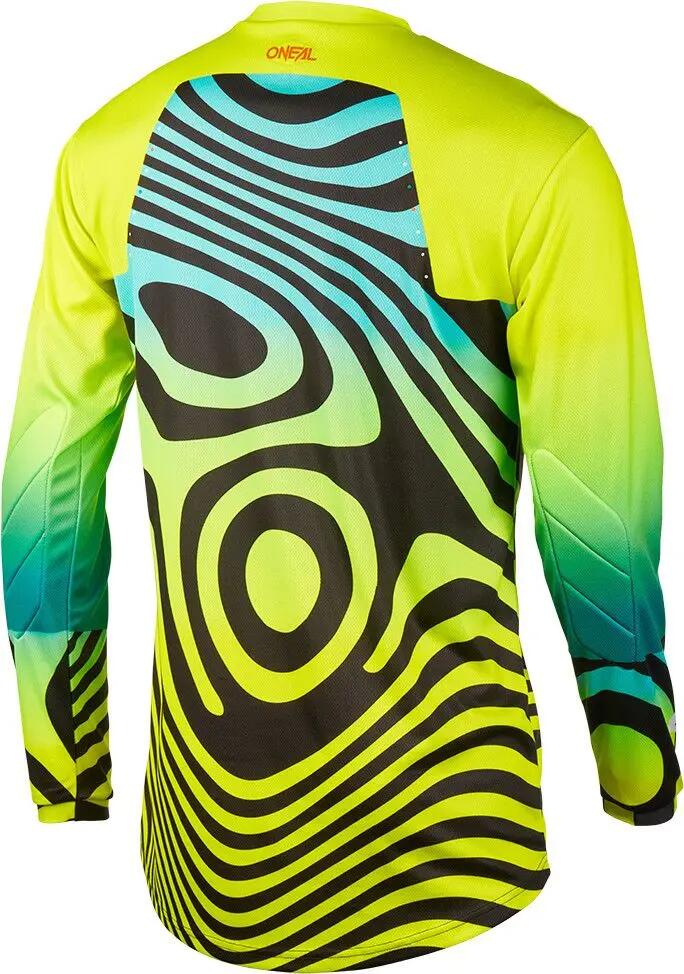 O'neal Element Nova Langarm-Trikot in Neongelb für Kinder 2/2