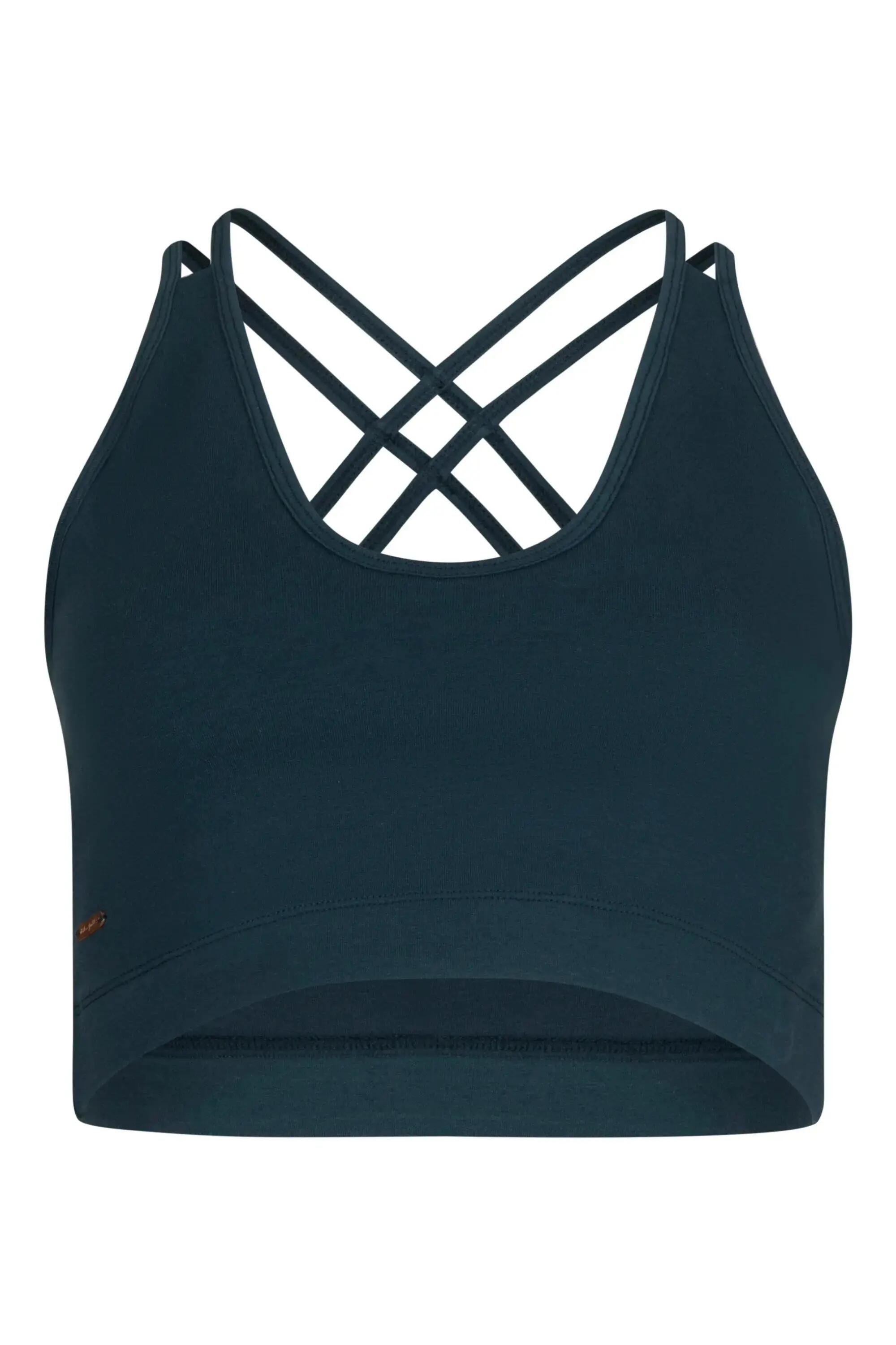 Brassière de Yoga Lyrais - Bleu/Gris 4/5