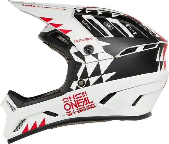 Casco integrale da MTB O'neal Backflip Knox bianco/nero 5/7