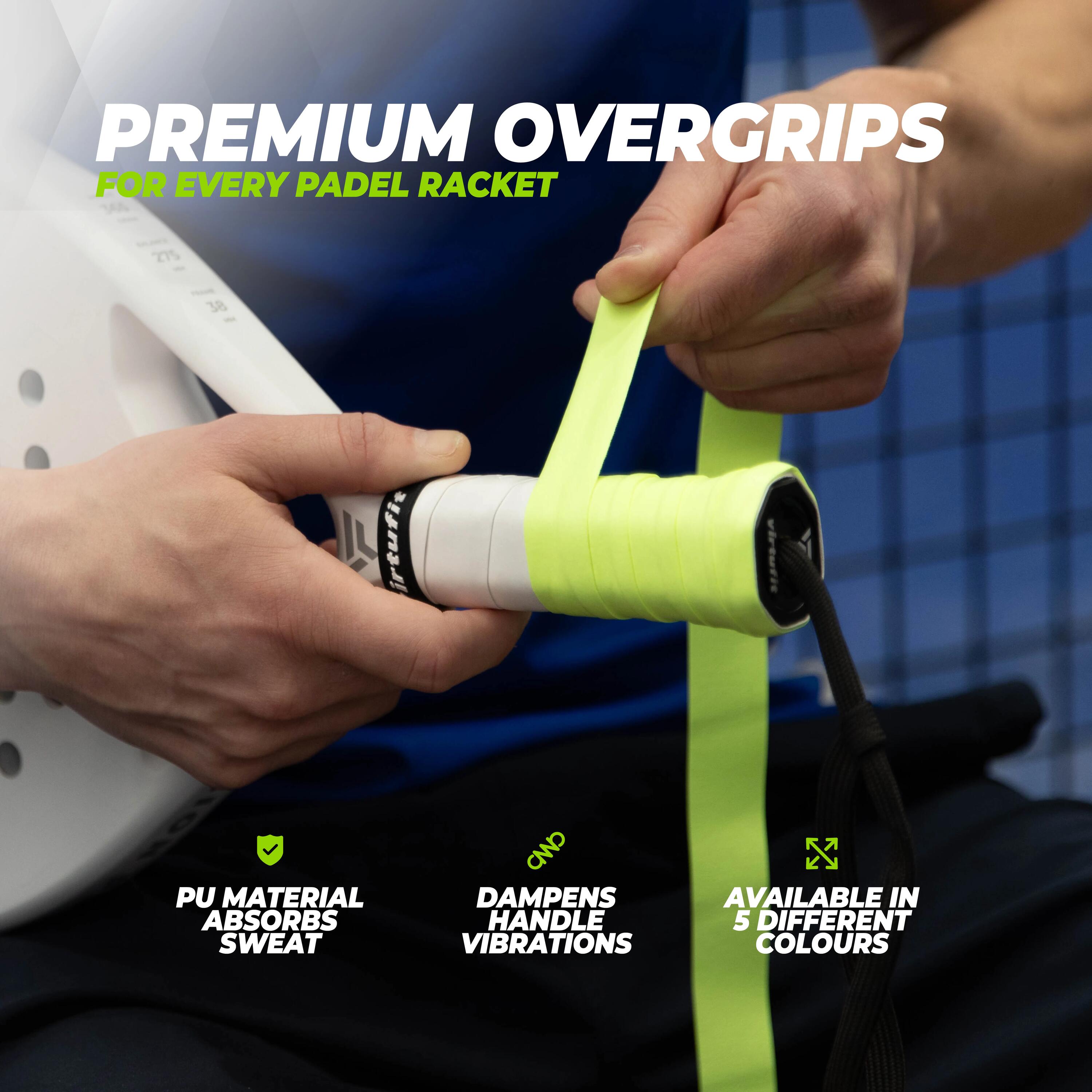 Surgrip Pro Padel - Néon vert 6/7