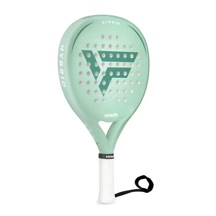 Raquette de Padel - Hybride - Blanc/Gris