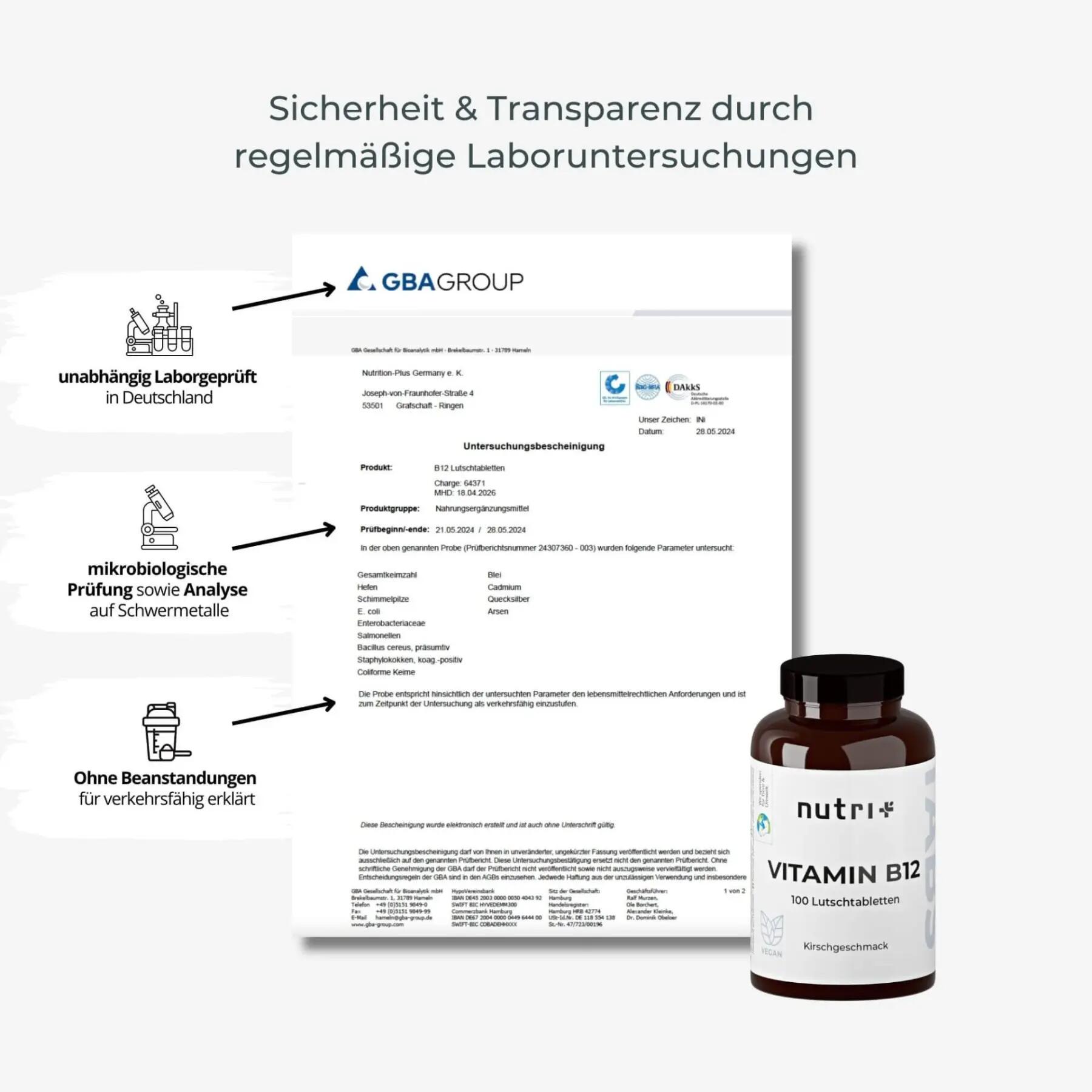 Vitamina B12 100 compresse da succhiare 6/6