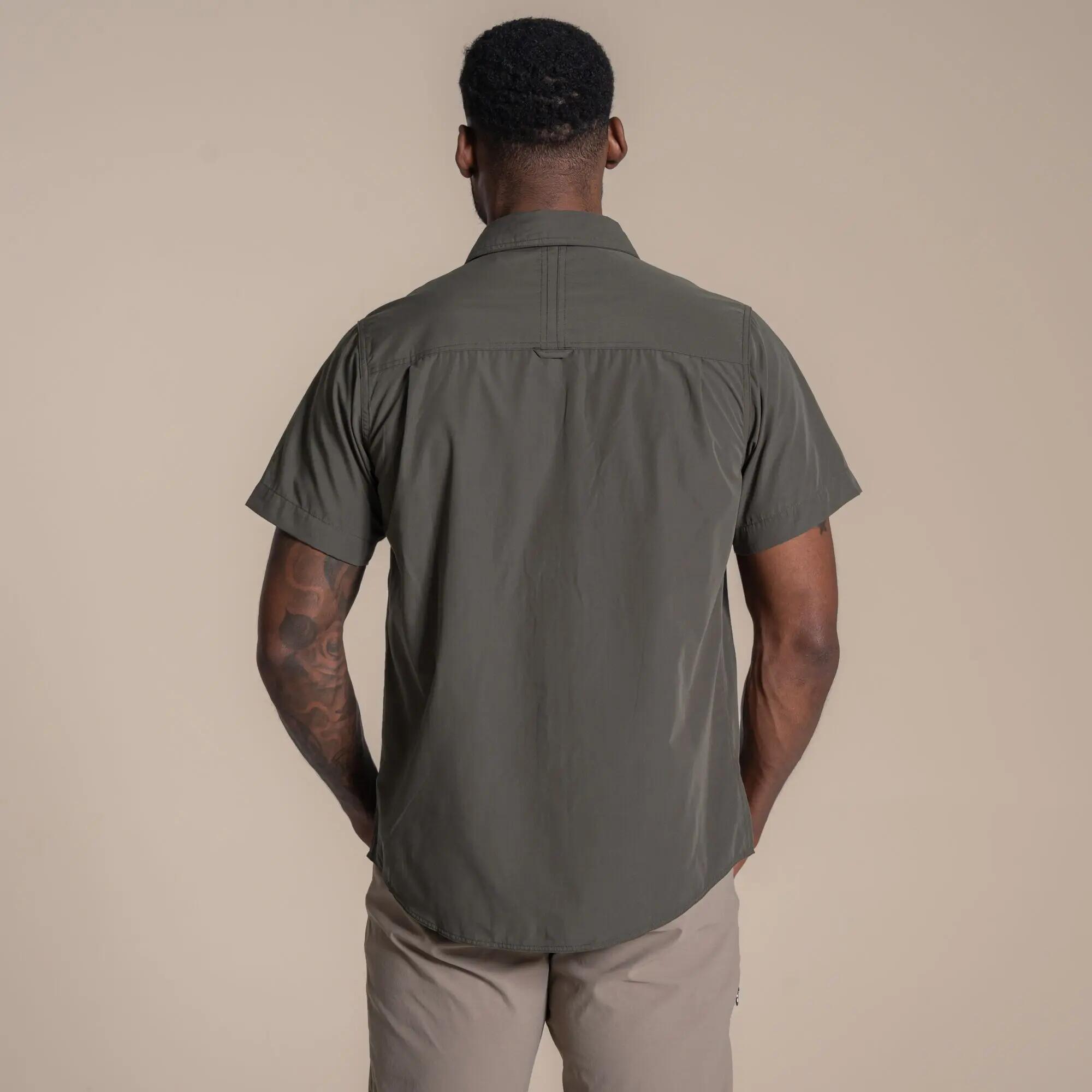 Herren Kiwi Kurzärmelshirt mit Insektenbarriere 3/7