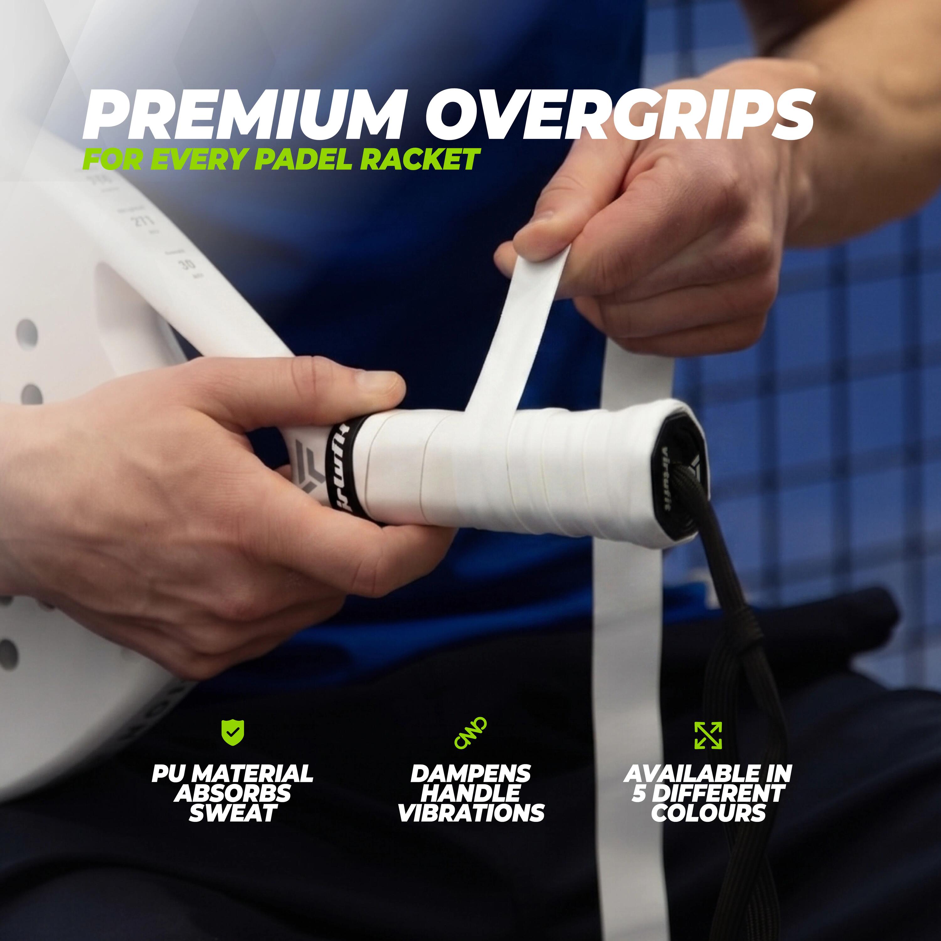 Chwyt Pro Padel – biały 6/7