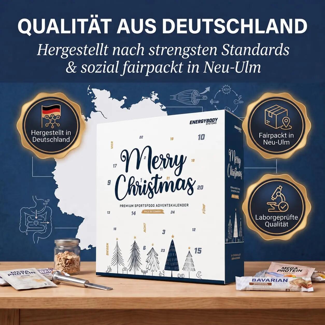 Haferriegel Adventskalender 2026 – 26x Oat Bars & Bites 6/6