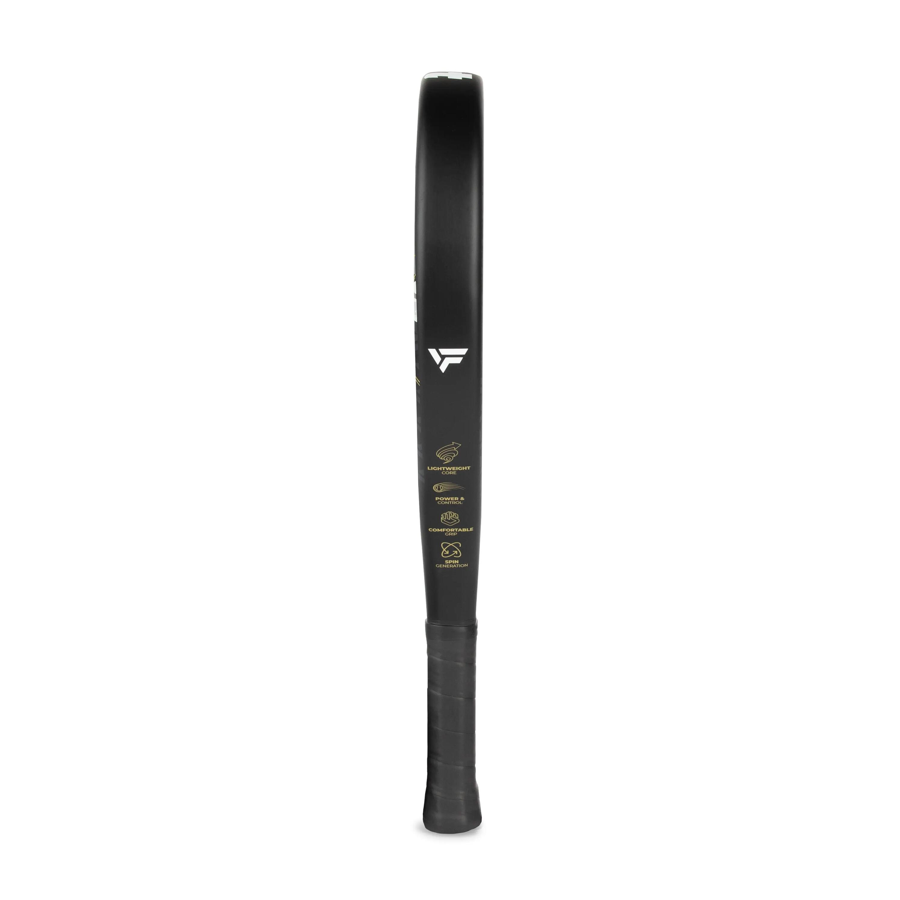 Raquete de Padel Precision Pro - Preto - Dourado 3/7