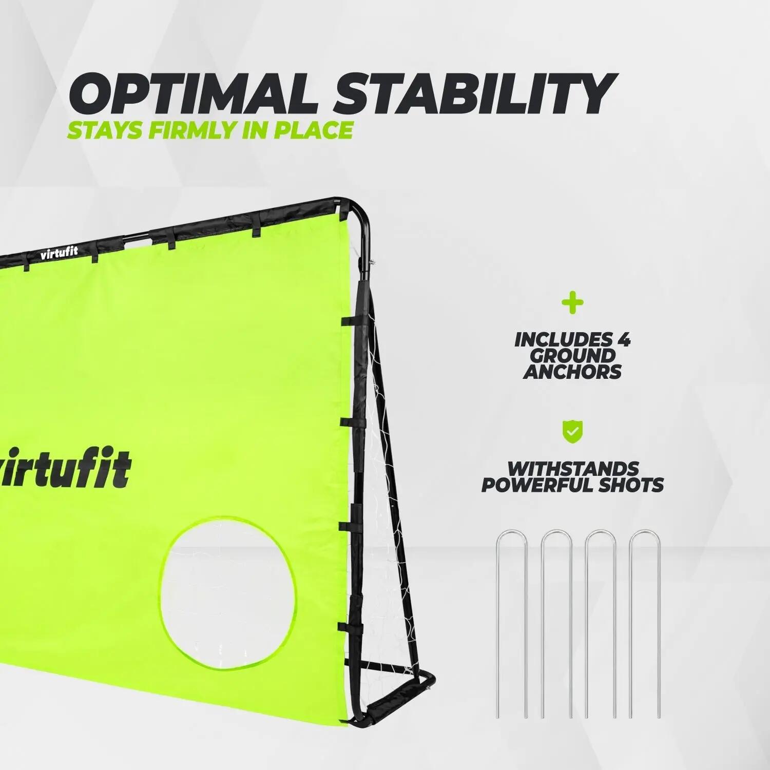 Fußballtor mit Torwand - Fußballtor - 120 x 80 cm 4/7