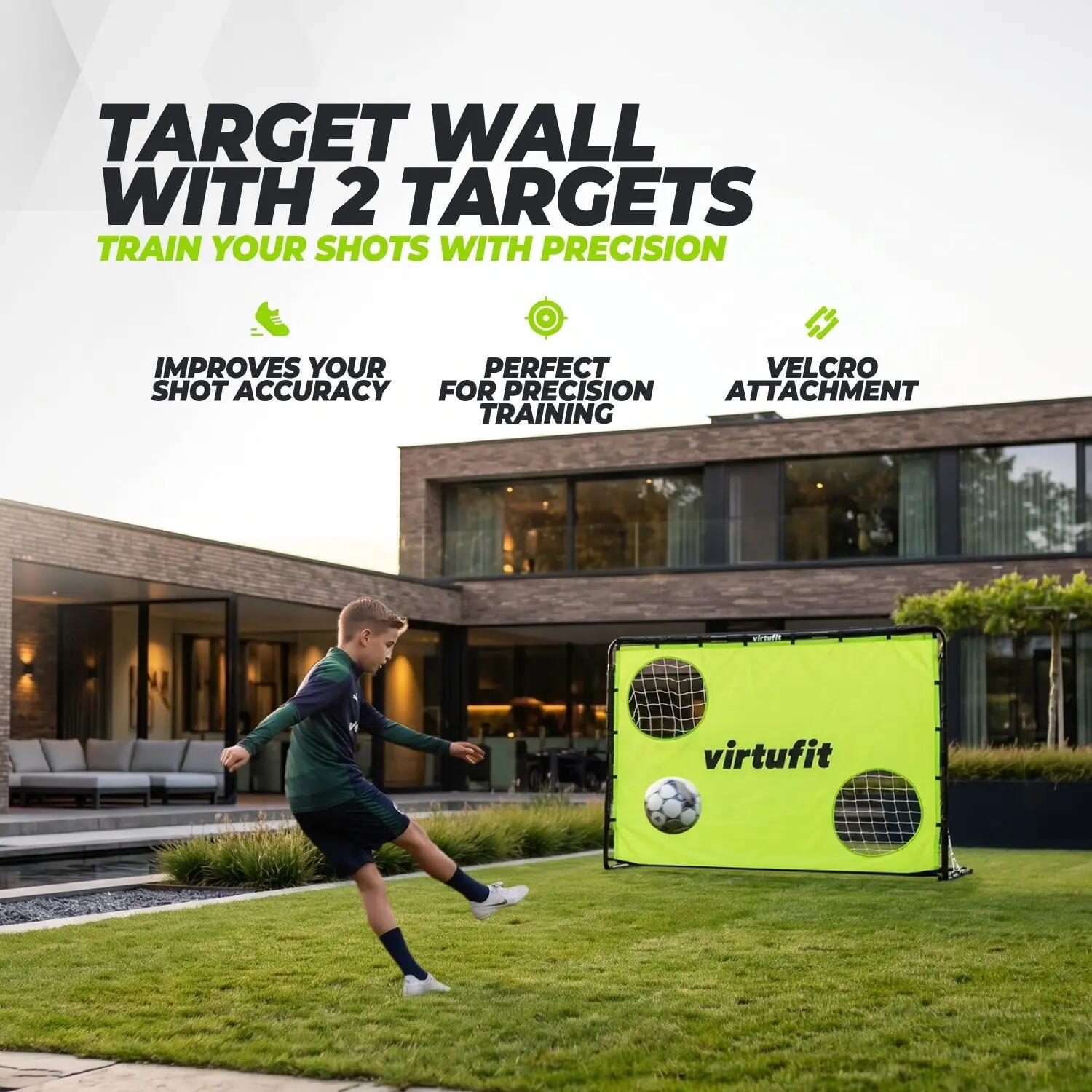 Portería De Fútbol Con Pared Goal - Porteria - 215 X 150 Cm 2/7