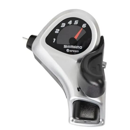 Shimano TOURNEY SL-TX50-6 rechter Daumenschalter 6-fach - Schwarz/Silber