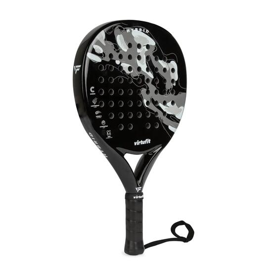 Raquette de Padel - Hybride - Noir/Gris