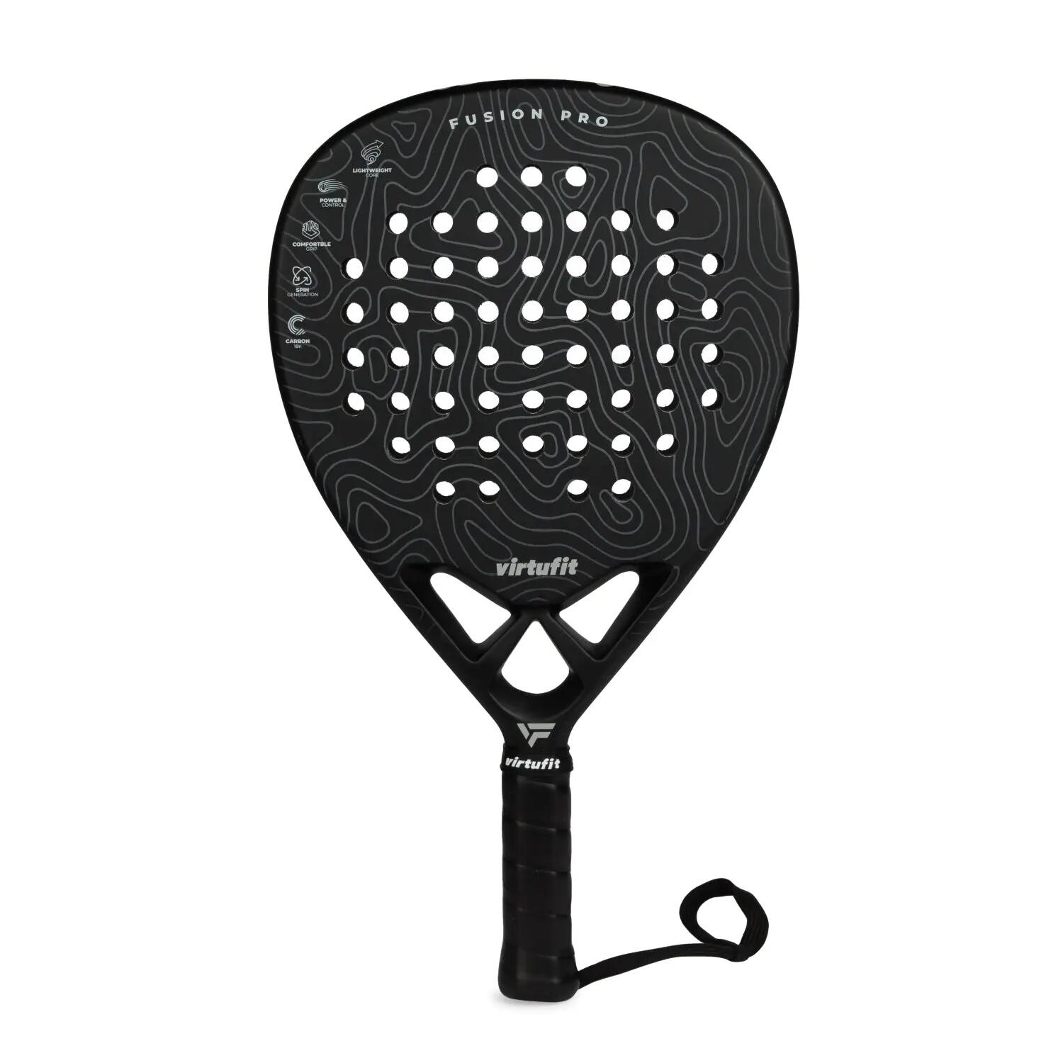 Raquete Padel Fusion Pro - Preto/Cinza 7/7