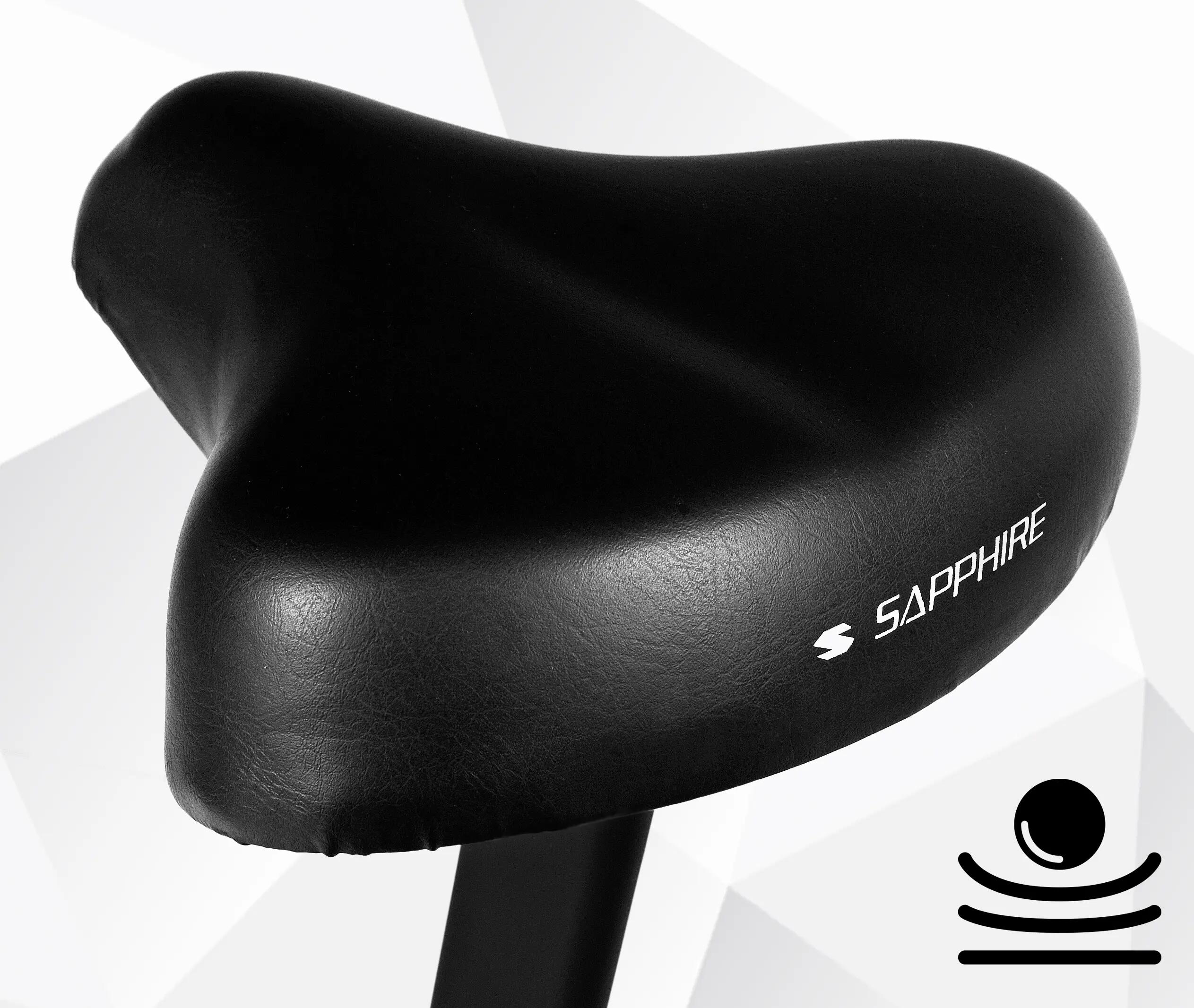 Rower stacjonarny magnetyczny Sapphire SG-450B Quadro koło 7kg trening cardio 11/11