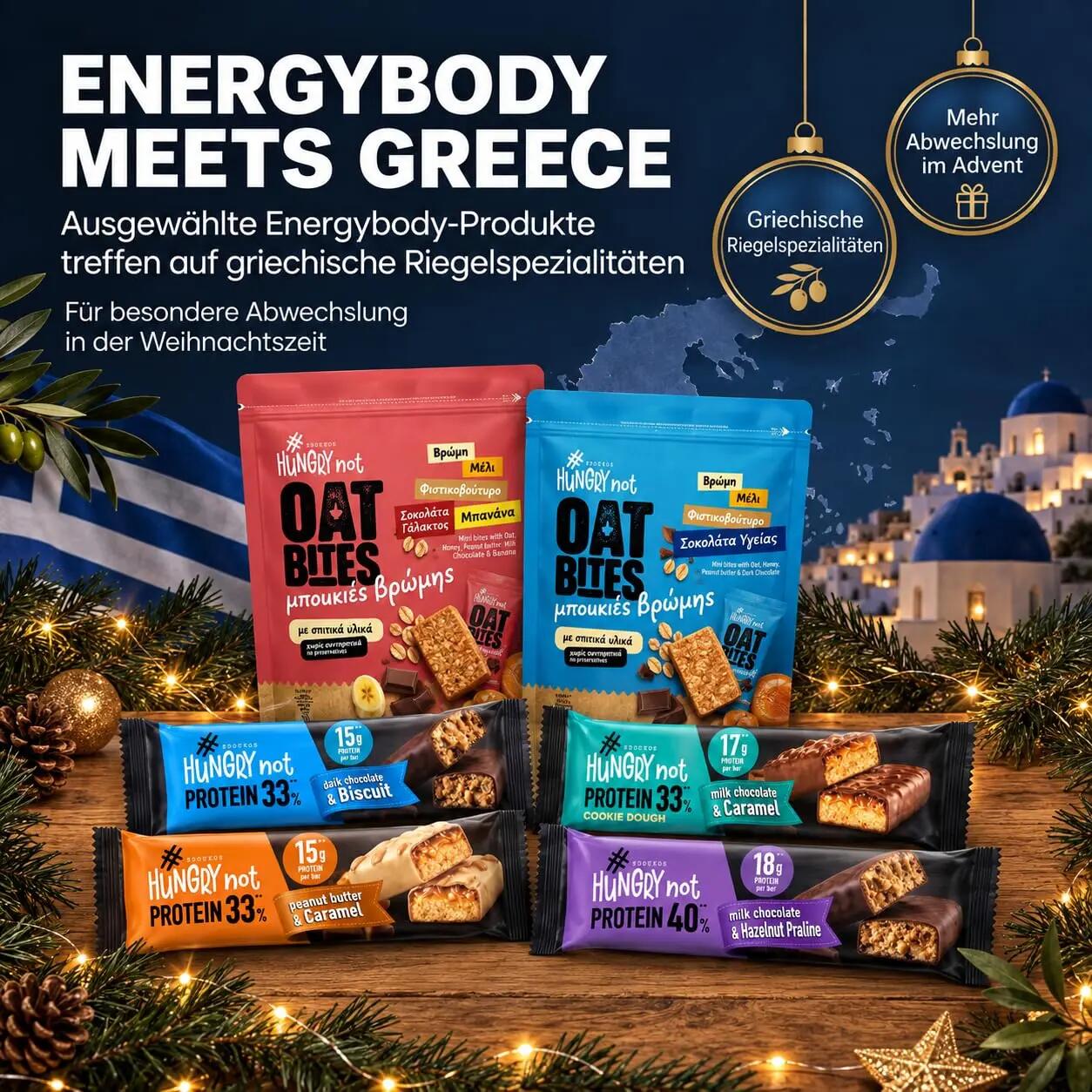 Haferriegel Adventskalender 2026 – 26x Oat Bars & Bites 3/6