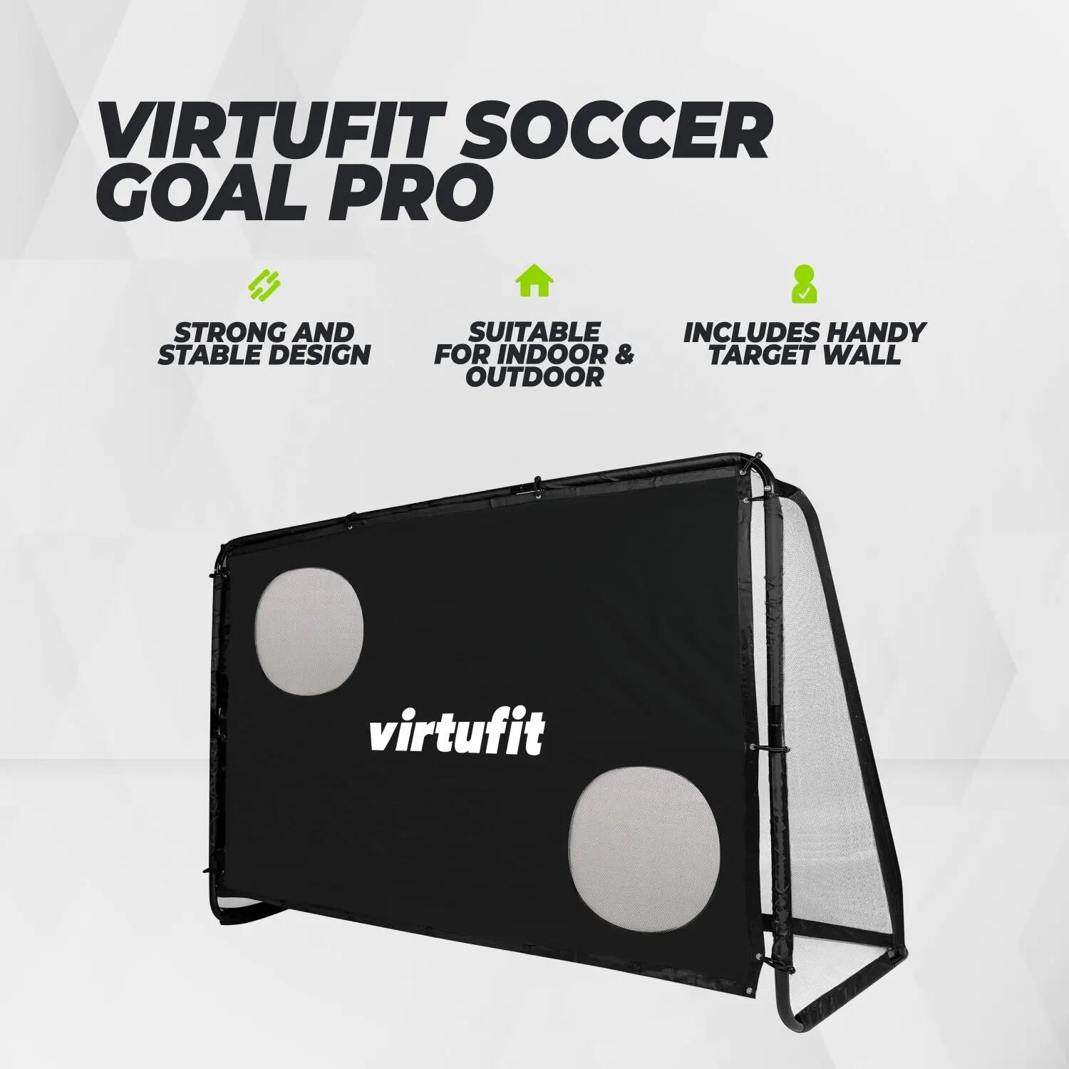 Soccer Goal Pro with Goal Wall - Soccer Goal - 220 x 170 cm 6/7