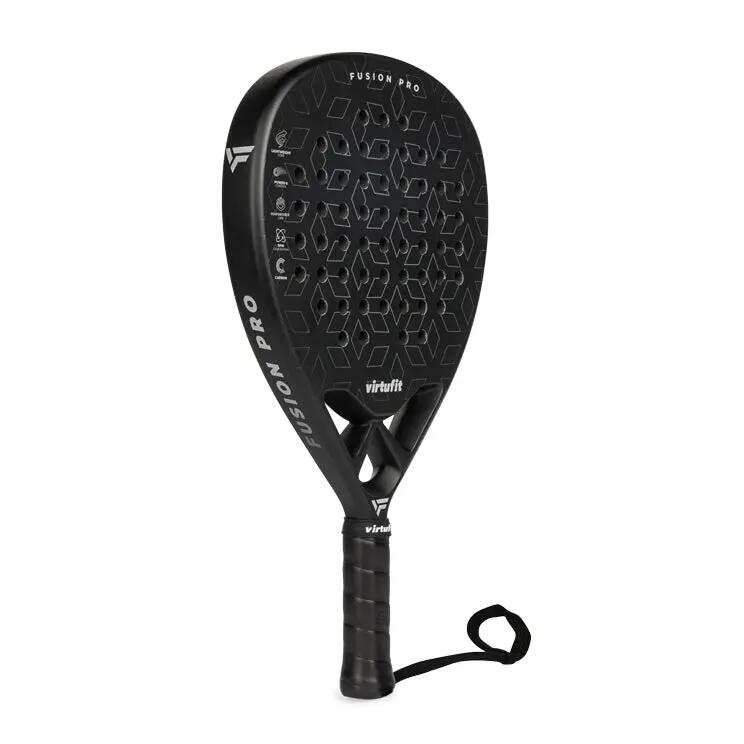 Fusion Pro Padel Racket - Black/Silver