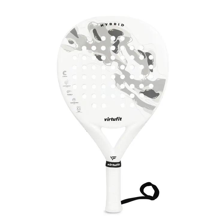 Hybrid Padel Racket - Wit/Grijs 2/8