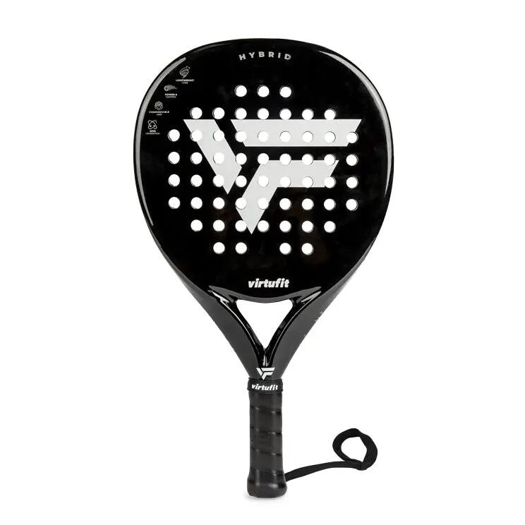 Padelschläger - Hybrid - Schwarz/Silber 6/8