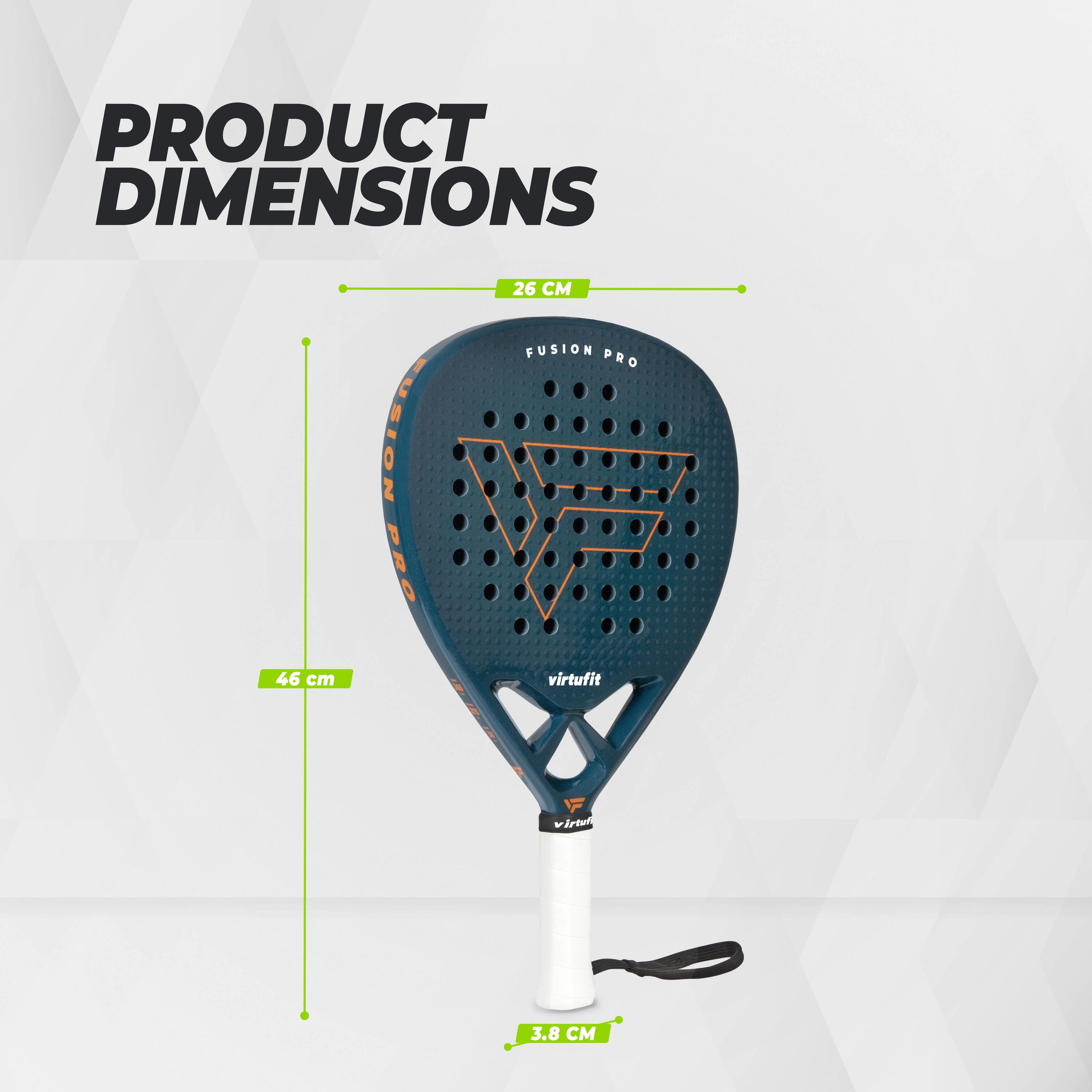 Pala de Padel Fusion Pro - Azul Profundo 11/11