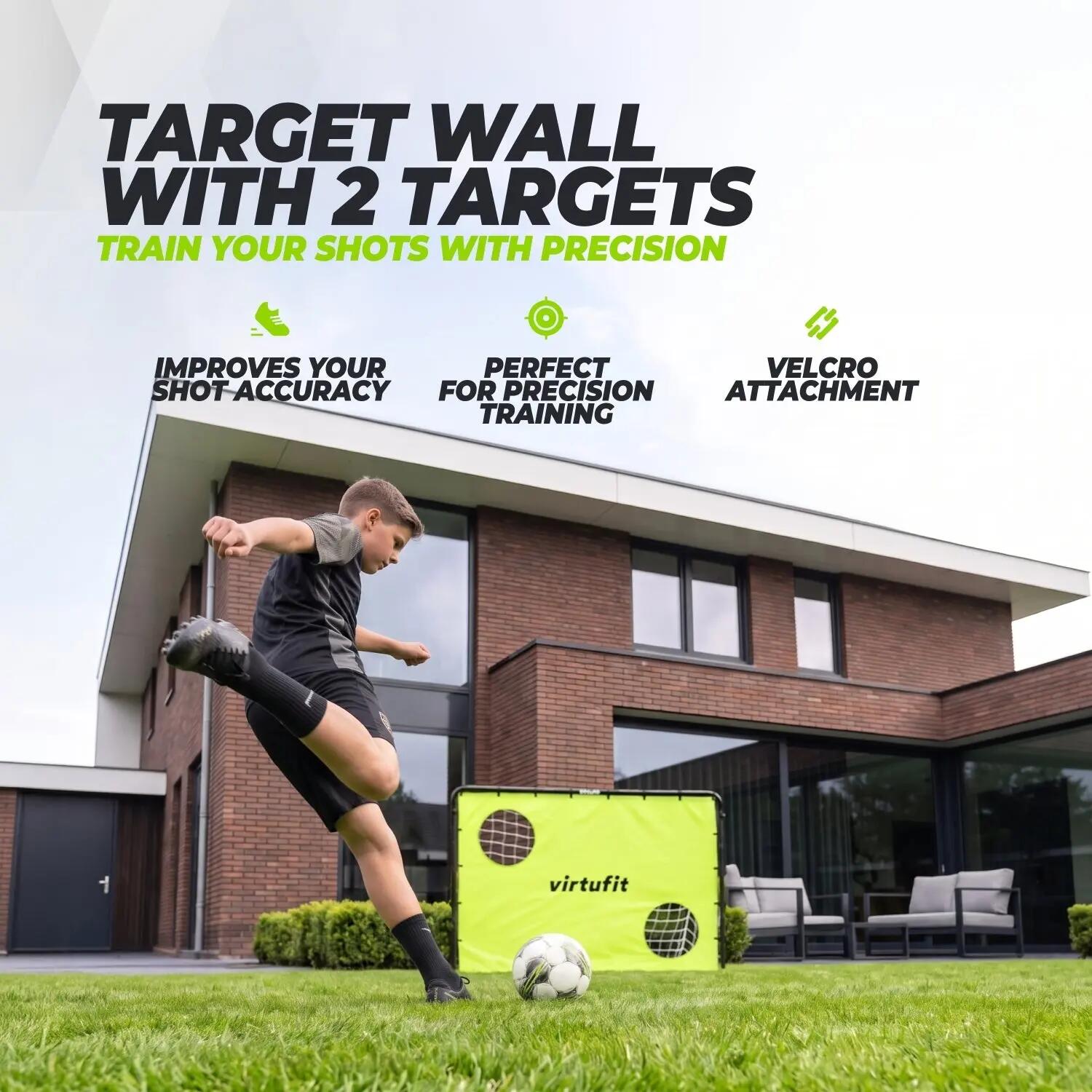 Fußballtor mit Torwand - Fußballtor - 120 x 80 cm 2/7